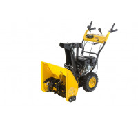 Бензиновая снегоуборочная машина SB 650 E, 6,5 л.с, с электростартером, фара Denzel