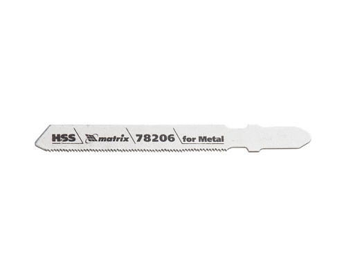Полотна для электролобзика по металлу, 3 шт, T118G, 50 х 0,8 мм, HSS Matrix Professional