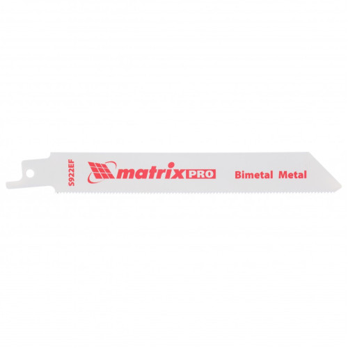Полотна по металлу для сабельной пилы S922EF 125/1,4 мм, Bimetal, 2 шт, Pro Matrix
