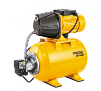 Насосная станция PS1100С, 1100 Вт, 4500 л/ч, ресивер 24 л, подъем 46 м, чугун Denzel