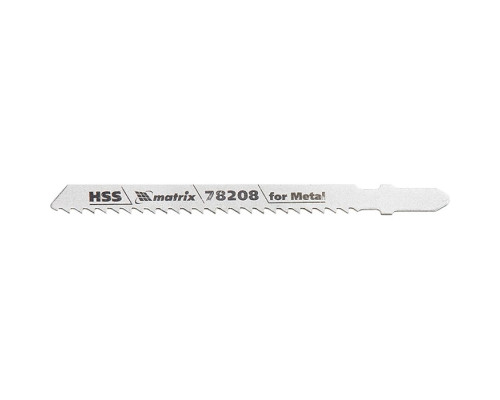 Полотна для электролобзика по металлу, 3 шт, T127D, 75 х 3 мм, HSS Matrix Professional