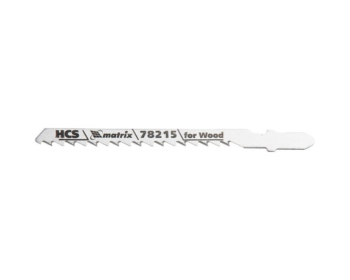 Полотна для электролобзика по дереву, 3 шт, T244D, 75 x 4 мм, HCS Matrix Professional