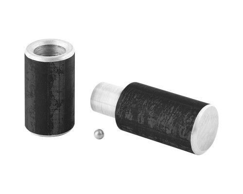 Петля гаражная с шаром, D 40 x 140 мм, 2 шт., Россия Сибртех