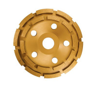 Чашка алмазная зачистная, 150 мм, двухрядная Matrix