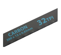 Полотна для ножовки по металлу, 300 мм, 32 TPI, Carbon, 2 шт Gross