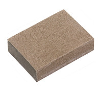 Губка для шлифования, 100 х 70 х 25 мм, мягкая, 3 шт, P 60/80, P 60/100, P 80/120 Matrix