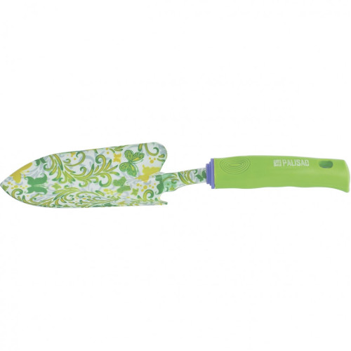 Совок посадочный широкий, 80 х 330 мм, стальной, пластиковая рукоятка, Flower Green Palisad