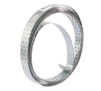 Лента перфорированная монтажная, 2 мм, LM 5см х 10 м, отвер. 4,5-5 мм, цинк Россия Сибртех