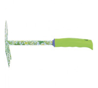 Мотыжка комбинированная, 65 х 300 мм, стальная, пластиковая рукоятка, Flower Green Palisad