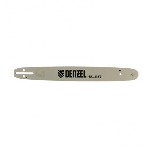 Шина для бензопилы DGS-5218, длина 45 см (18"), шаг 0,325", паз 1,5 мм, 72 звена Denzel