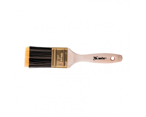 Кисть плоская Golden 2", искусственная щетина, деревянная ручка MTX