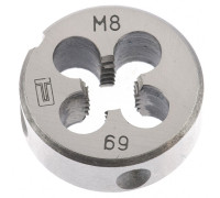 Плашка М8 х 1,25 мм Сибртех