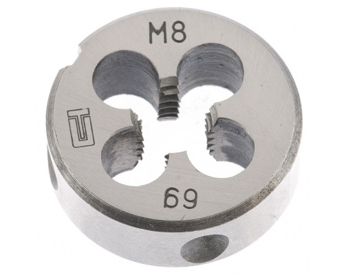 Плашка М8 х 1,25 мм Сибртех