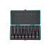 Набор ударных торцевых головок Torx 1/2",  в кейсе, 8 шт. Stels