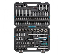 Набор инструментов 109 предметов, 120 зубьев, CrV 1/4, 1/2" Gross