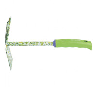 Мотыжка комбинированная, 70 х 300 мм, стальная, пластиковая рукоятка, Flower Green Palisad
