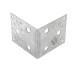 Крепежный уголок 2 мм, КU 105 x 105 x 90 мм Россия Сибртех