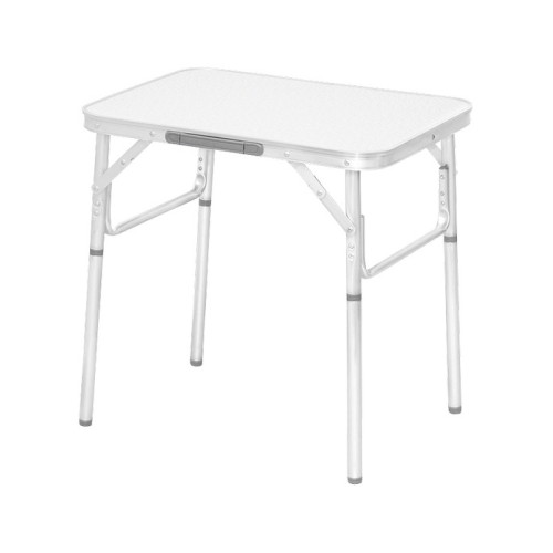 Стол складной алюминиевый, столешница МДФ, 600 х 450 х 250/590 Camping Palisad