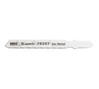 Полотна для электролобзика по металлу, 3 шт, T118A, 50 х 1,2 мм, HSS Matrix Professional