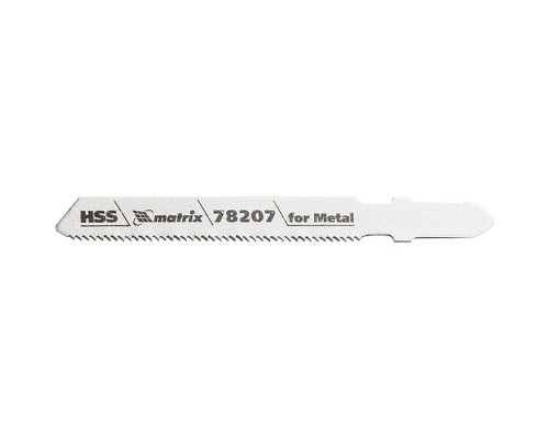 Полотна для электролобзика по металлу, 3 шт, T118A, 50 х 1,2 мм, HSS Matrix Professional