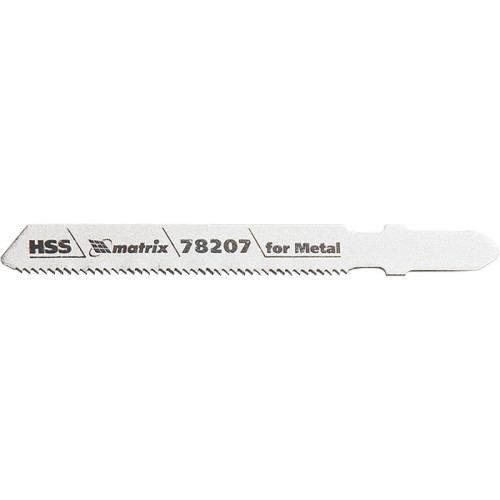 Полотна для электролобзика по металлу, 3 шт, T118A, 50 х 1,2 мм, HSS Matrix Professional