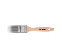 Кисть плоская Platinum 1.5", искусственная щетина, деревянная ручка MTX