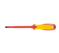 Отвертка Insulated, SL8 x 150 мм, CrMo, до 1000 В, двухкомпонентная рукоятка Matrix Professional