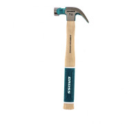 Молоток-гвоздодер, 200 г, угол 45, магнит, обрезиненная рукоятка American hickory GROSS