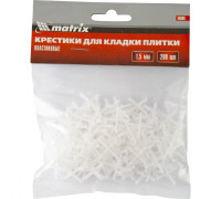 Крестики, 1,5 мм, для кладки плитки, 200 шт Matrix
