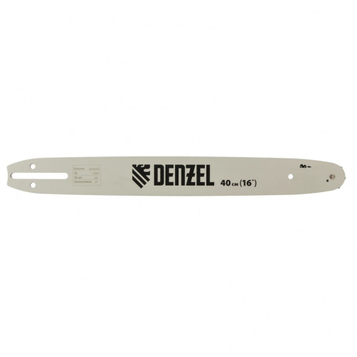 Шина для бензопилы DGS-4516, длина 40 см (16"), шаг 3/8", паз 1,3 мм, 57 звеньев Denzel