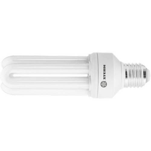 Лампа компактная люминесцентная, дуговая, 20 W, 4000K, E27, 8000ч Stern